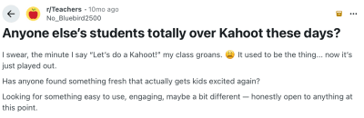 Kahoot 2026 15 Tools For More Learning Kahoot 2026 2 400x130 