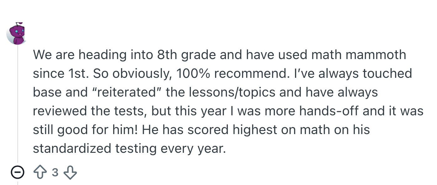 ​​Math Mammoth Curriculum Review: Is the Methodology Effective? (Learning Approach)