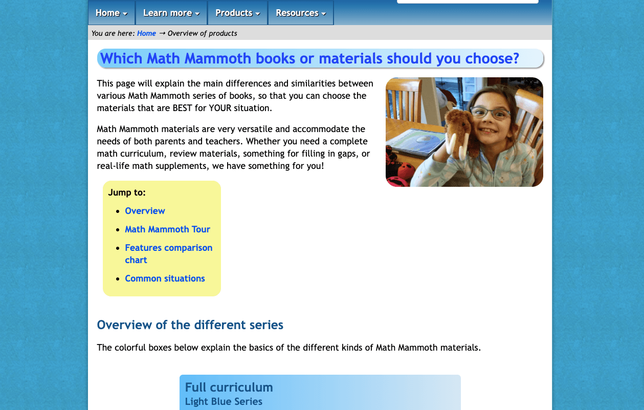 How Does Math Mammoth Work? User Experience & Design Feedback