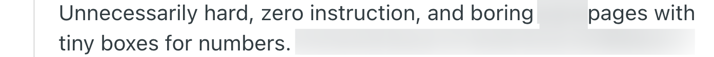 Con: Not a Fun Program
