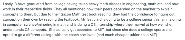 Saxon Math reviews Reddit: Do parents love the program?