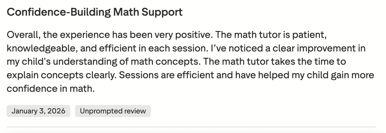 Affordable tutoring from qualified experts