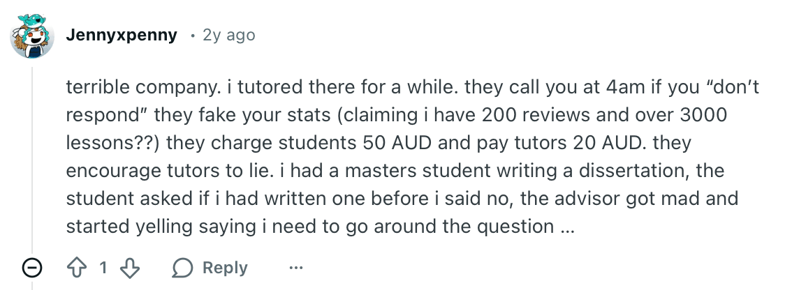 What users don’t like about Wiingy