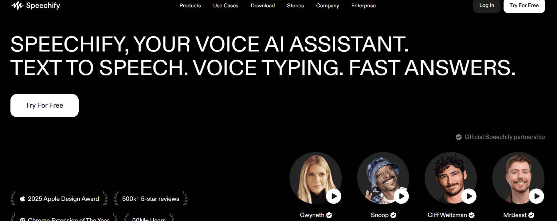 Speechify (Dictation & Text-to-speech)
