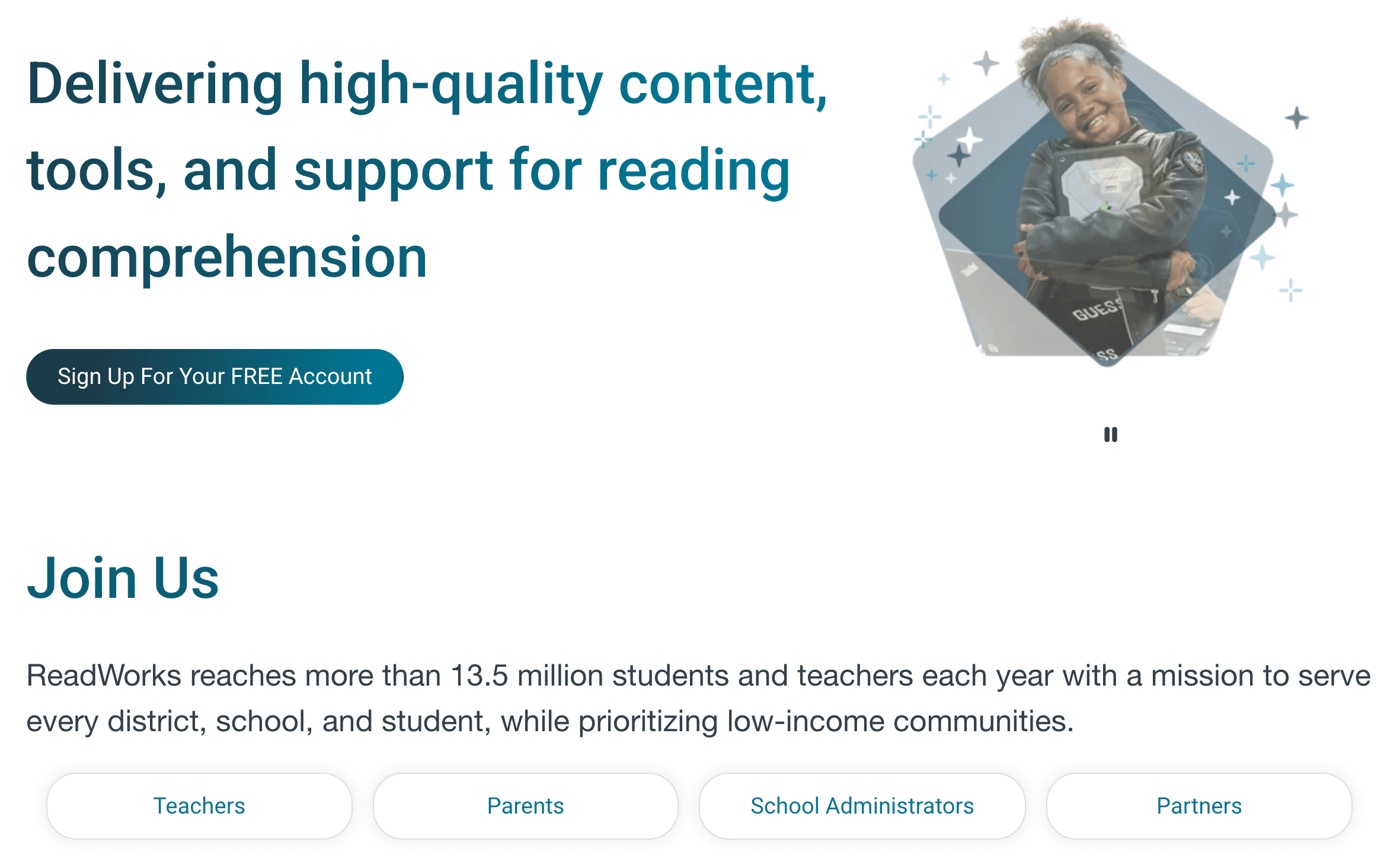 #9 ReadWorks app for creative writing