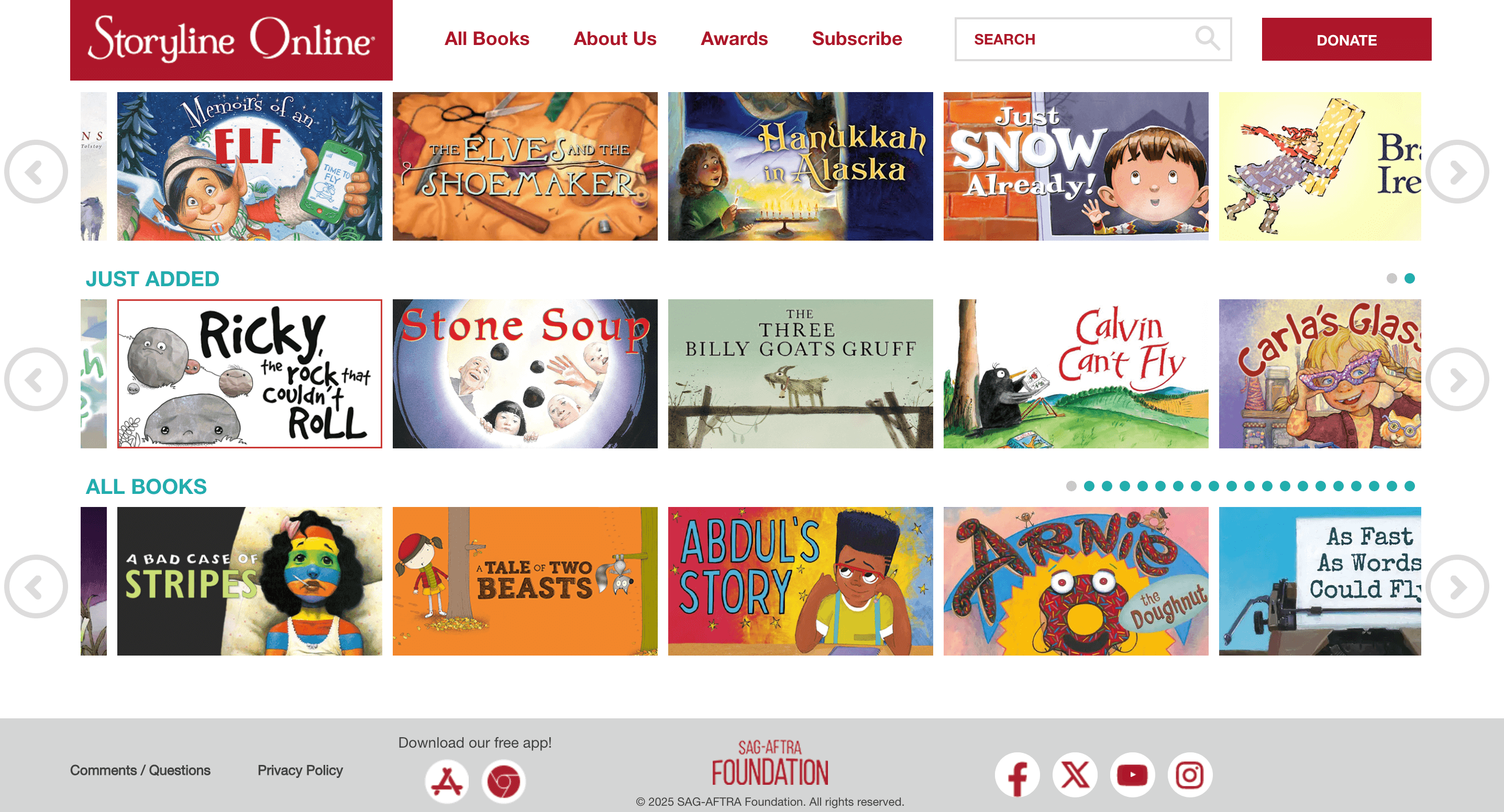 #10 Storyline Online app for creative writing