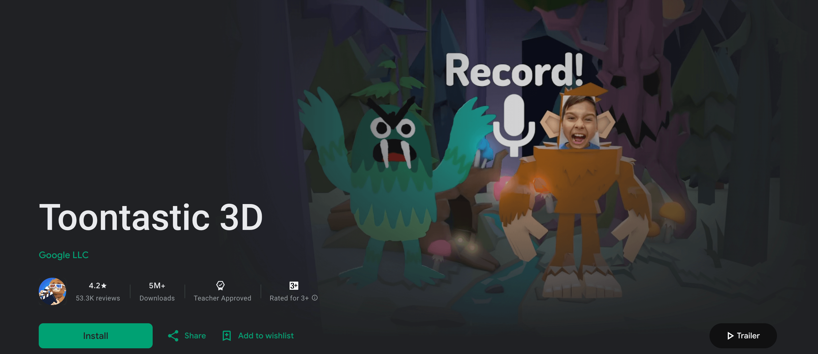 #3 Toontastic 3D app for creative writing