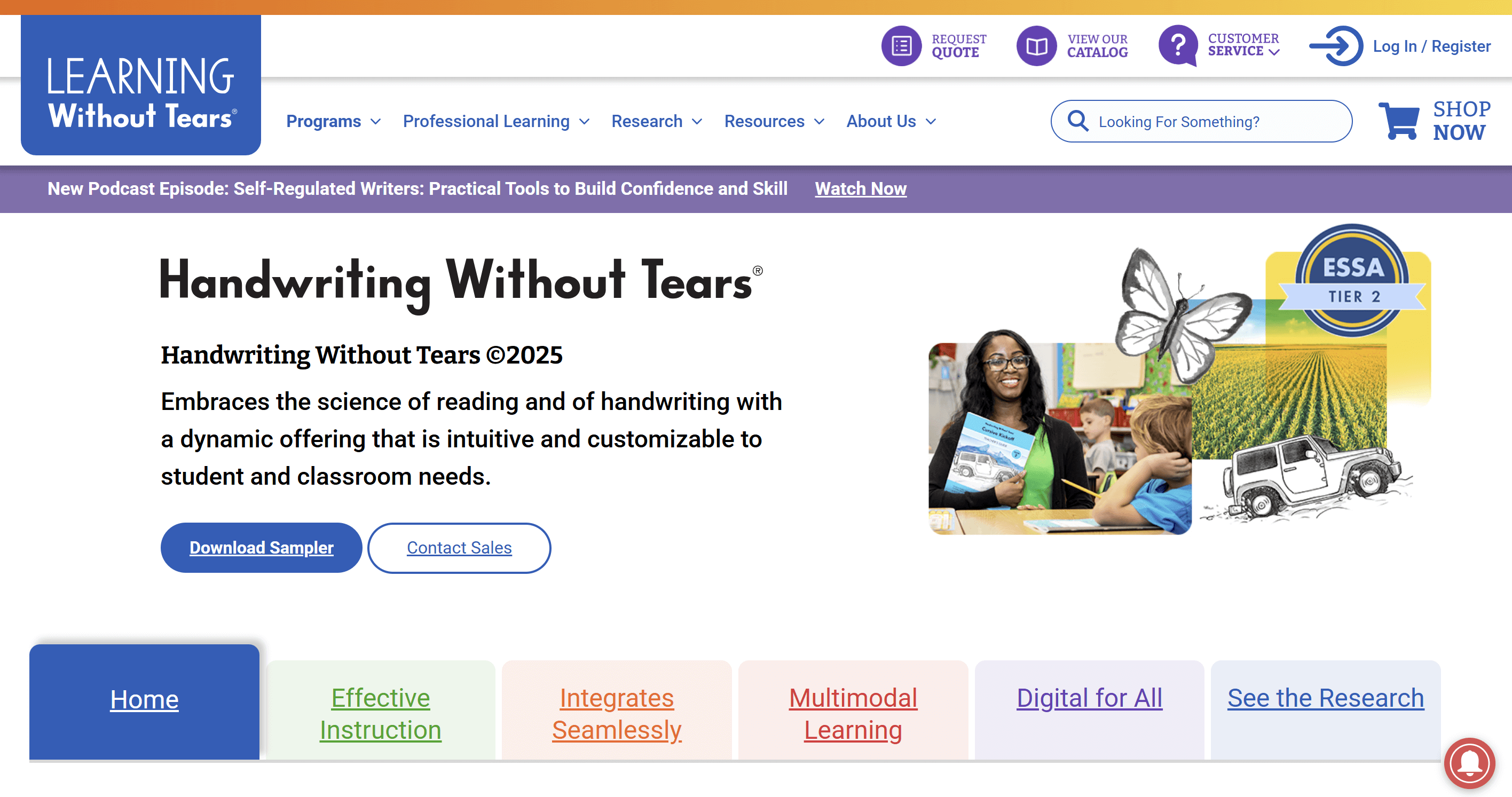 4. Handwriting Without Tears