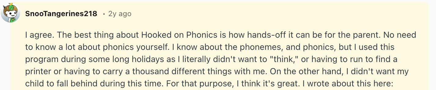 Hooked on Phonics reviews Reddit & Trustpilot: Honest user opinion