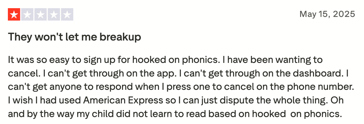 Hooked on Phonics pros and cons