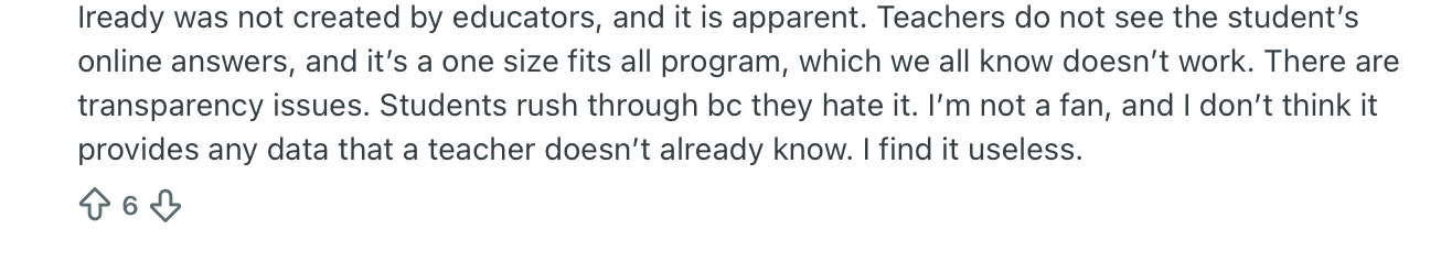 What are iReady pros and cons?