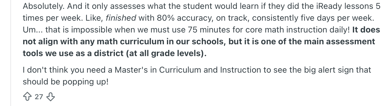 What are iReady pros and cons?