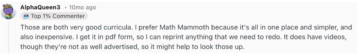 Math Mammoth curriculum review: Is their methodology good?
