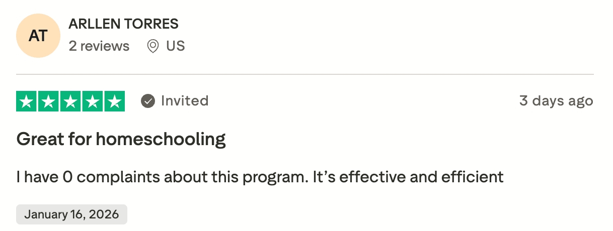 What users love about Power Homeschool