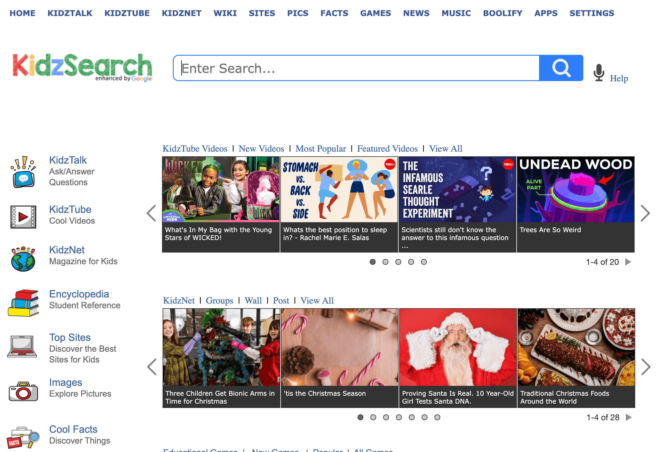 #3 KidzSearch website for kids research