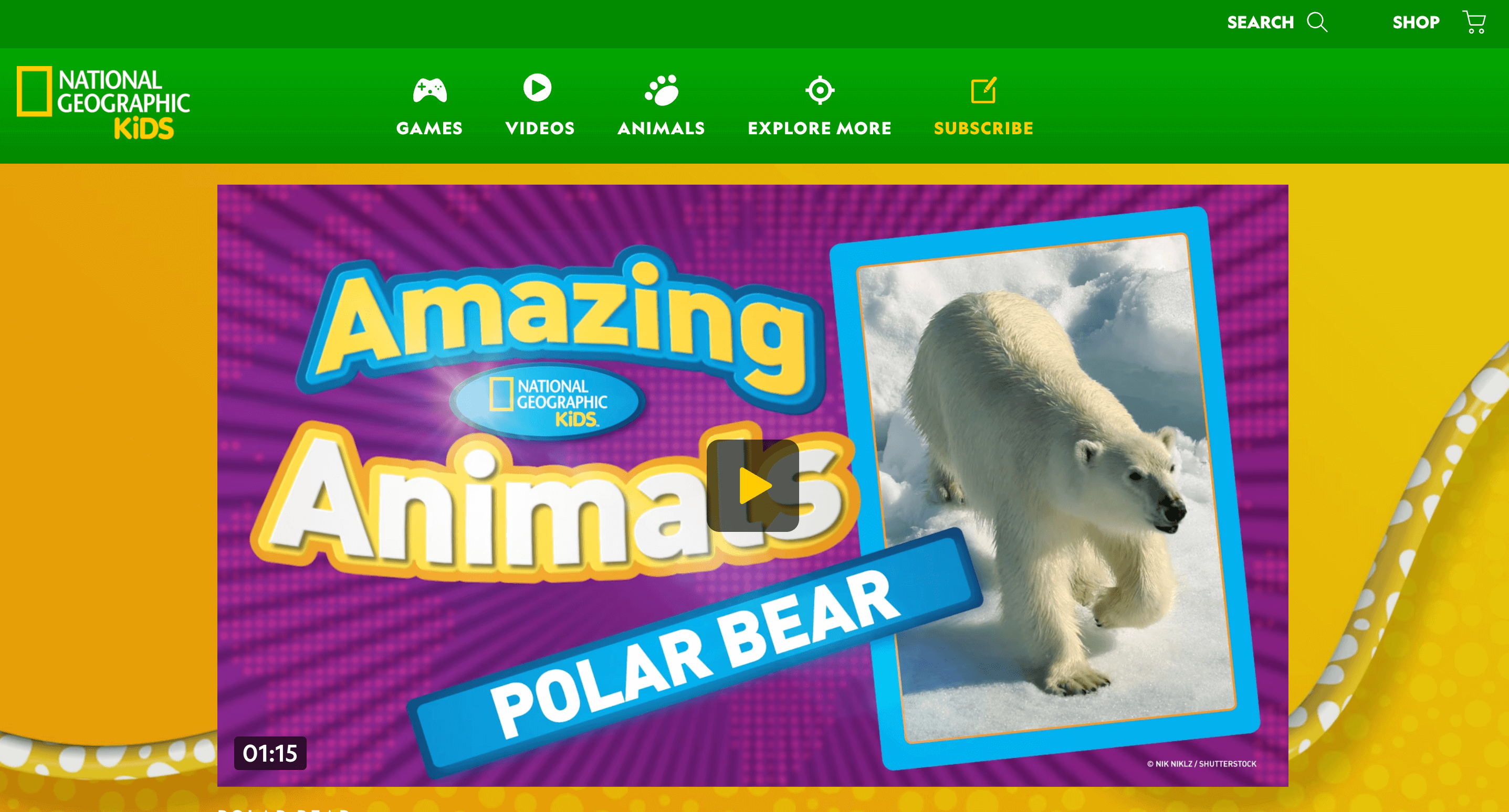 #4 National Geographic Kids research site for kids