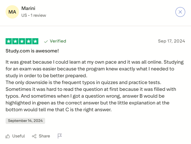 What are the pros and cons of Study.com?