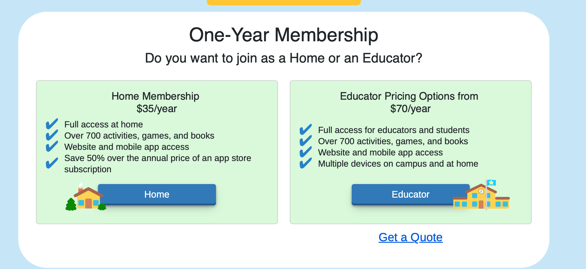 Starfall learn to read: Pricing