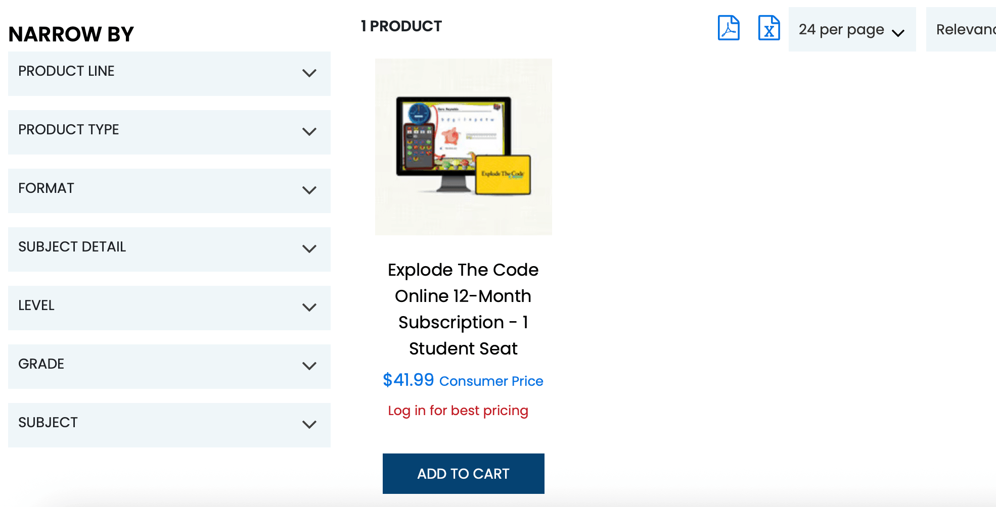 Explore the code: Pricing