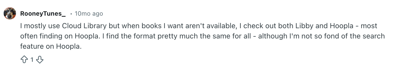 Hoopla pros and cons