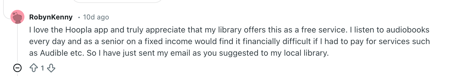 Hoopla pros and cons