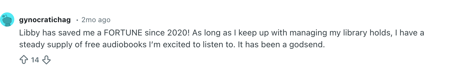 Libby review: Reddit & Trustpilot