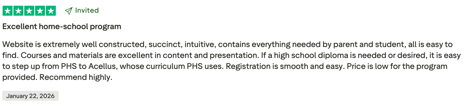 Power Homeschool reviews