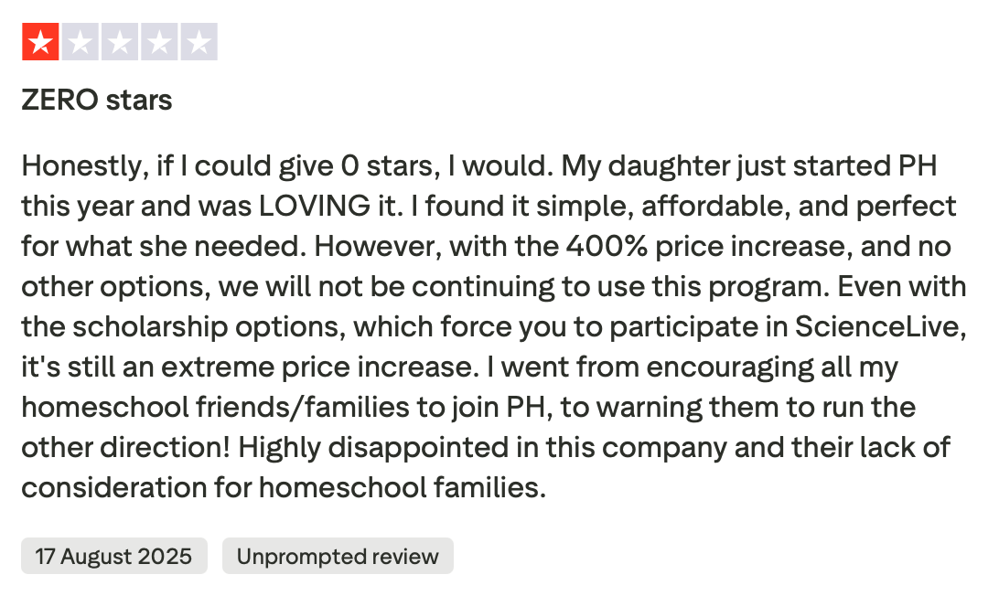 Power Homeschool vs Acellus Reddit & Trustpilot reviews