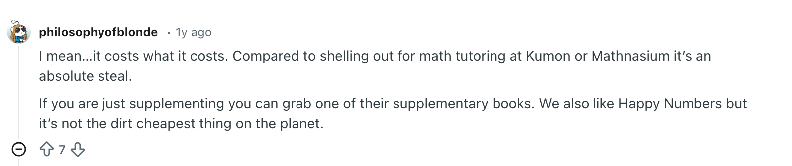 What users say about pricing