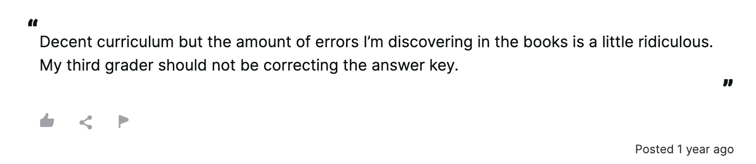 What are the drawbacks of Singapore Math?