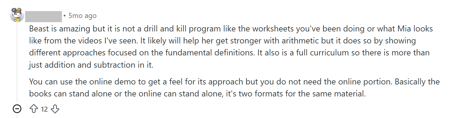 What Users Love About Beast Academy