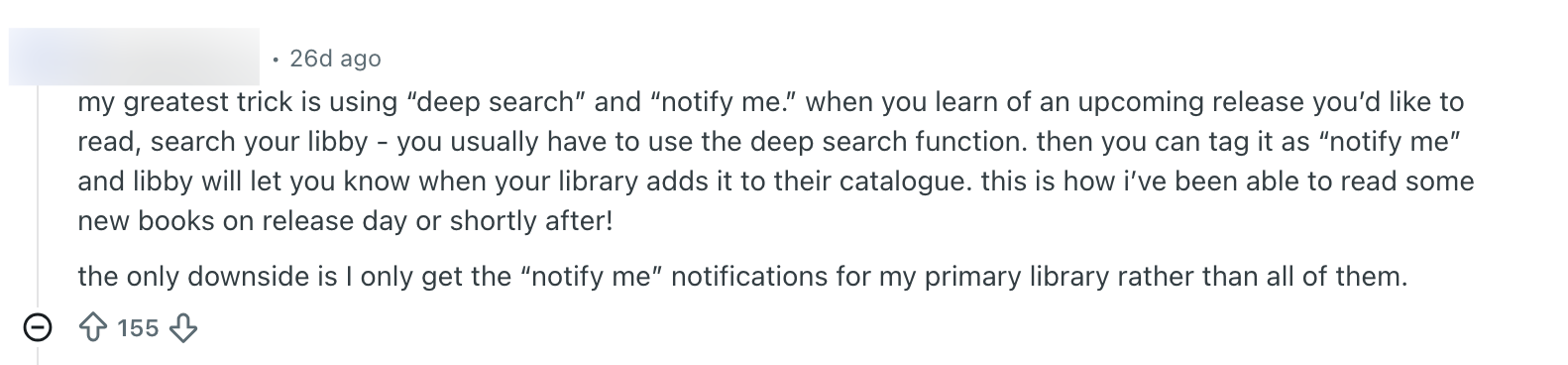 Libby Pros and Cons