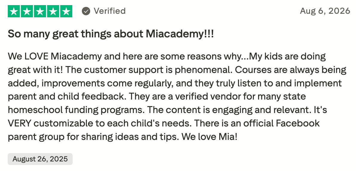 Acellus Academy vs Miacademy: Trustpilot Reviews