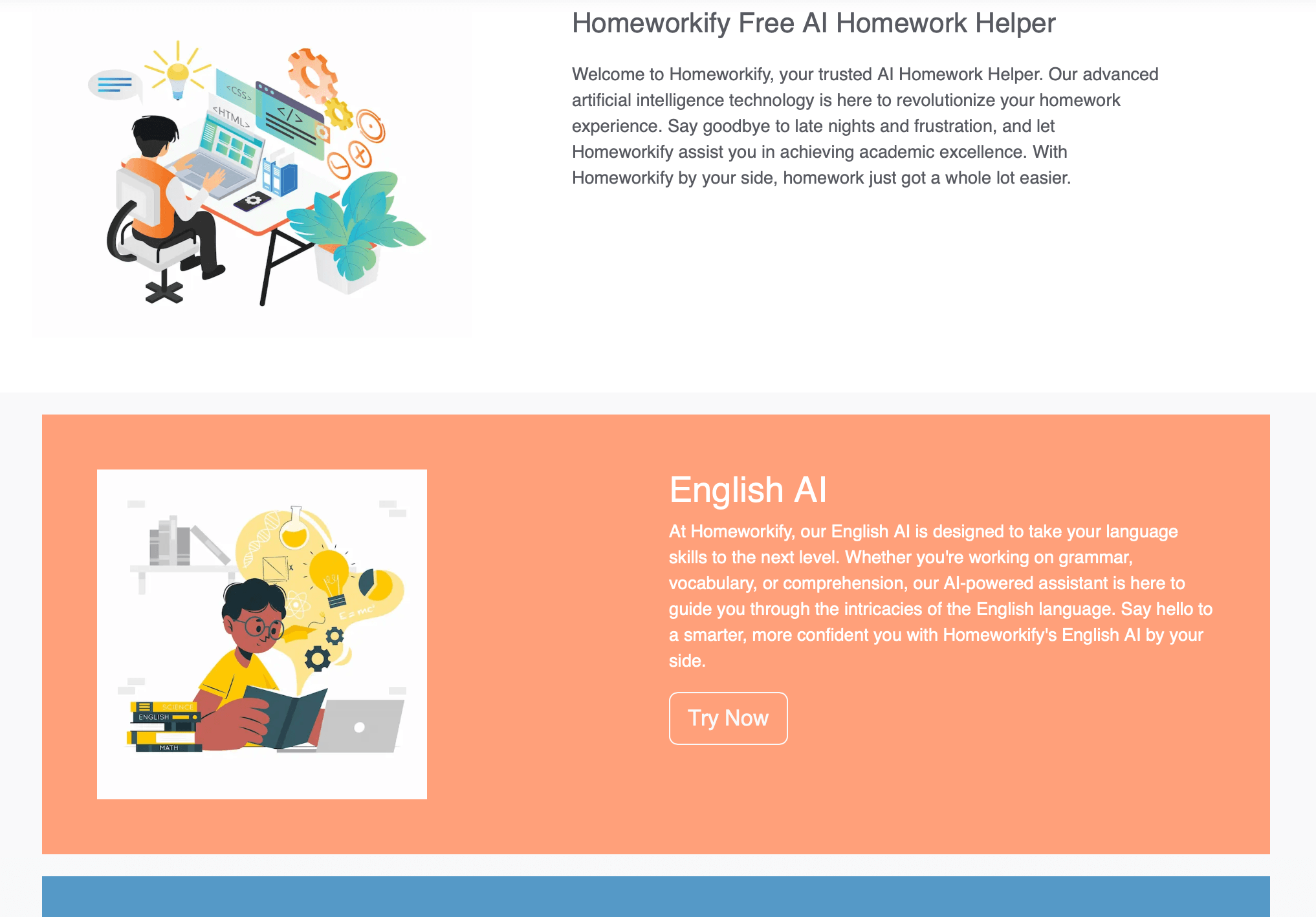 #2: Homeworkify Chegg alternative
