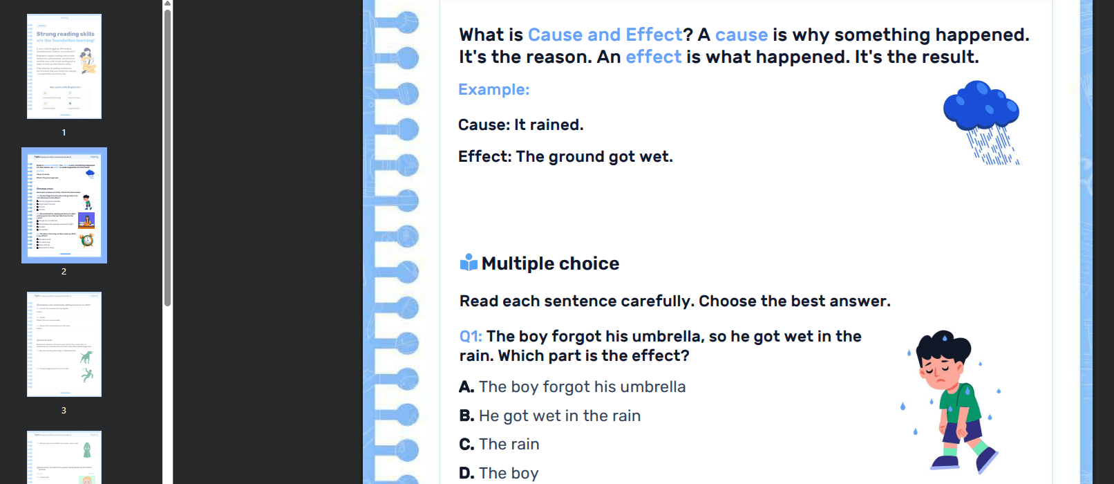 Practice with 3rd grade reading comprehension worksheets