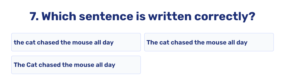 Practice with fragment sentence worksheets & tests