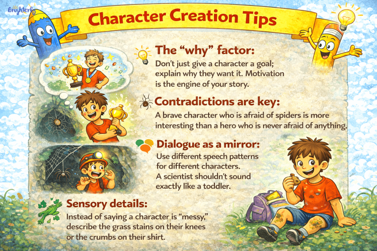 How to Develop a Character in 10 Steps: Kids’ Guide | Brighterly