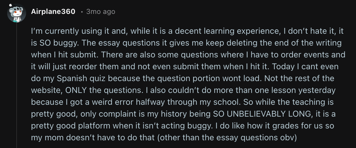 Monarch Homeschool review: User experience feedback