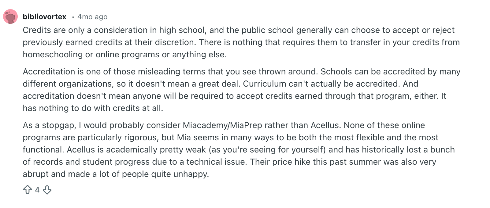 Acellus cost Reddit & Trustpilot reviews