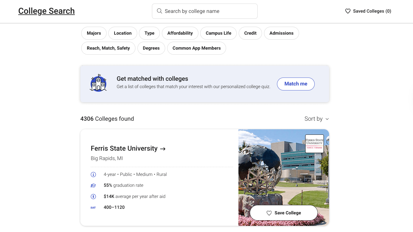 #3 Big Future By College Board