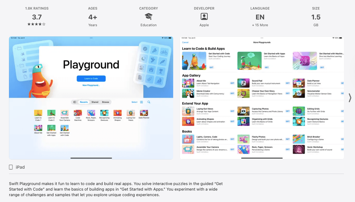 #13 Swift Playgrounds 