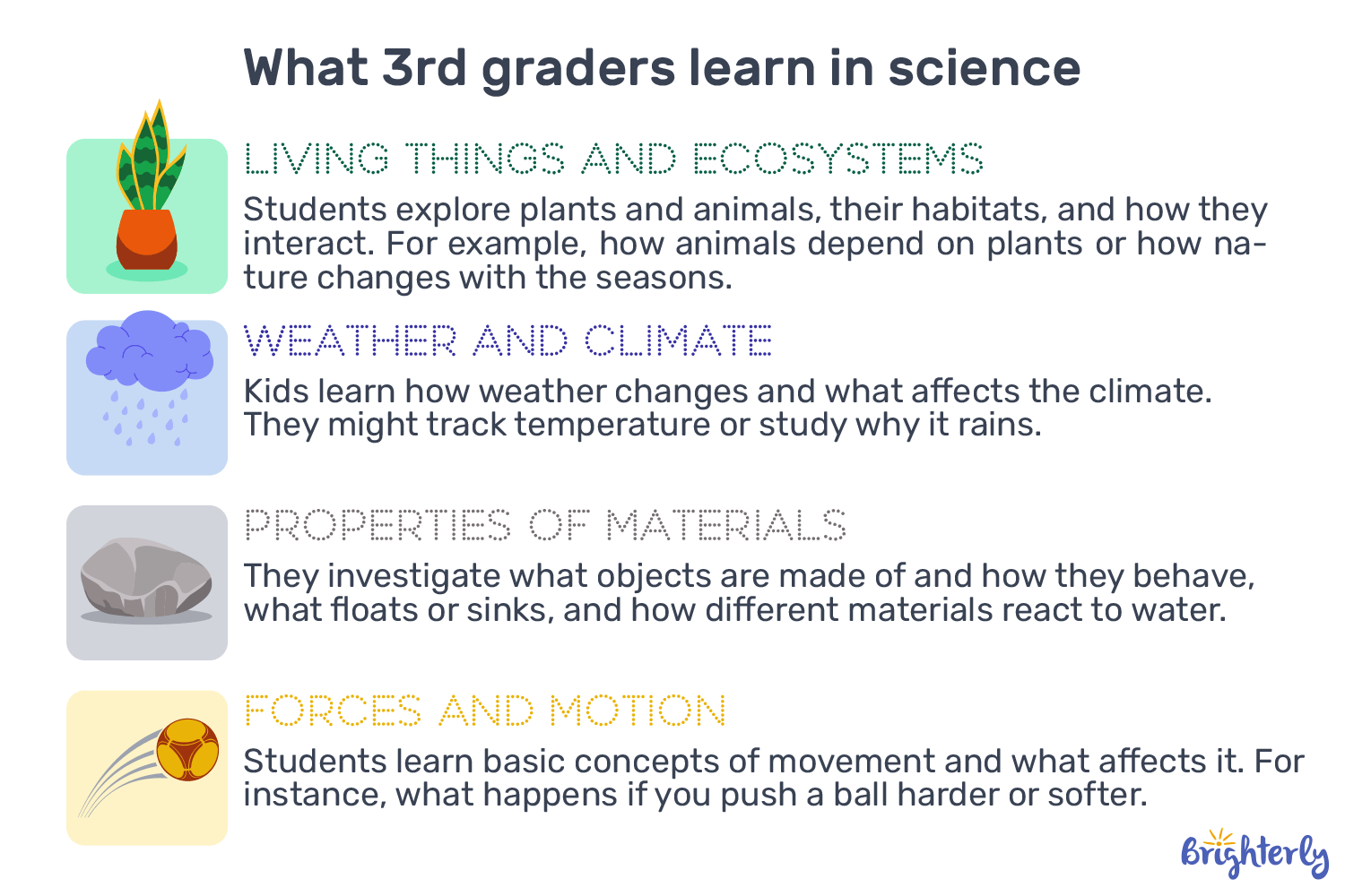 What Do 3rd Graders Learn In Science?