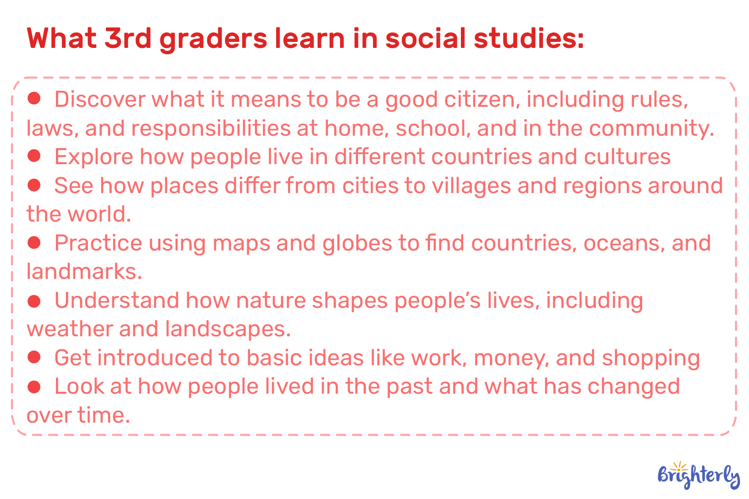 What Does A 3rd Grader Need To Know About Social Studies?