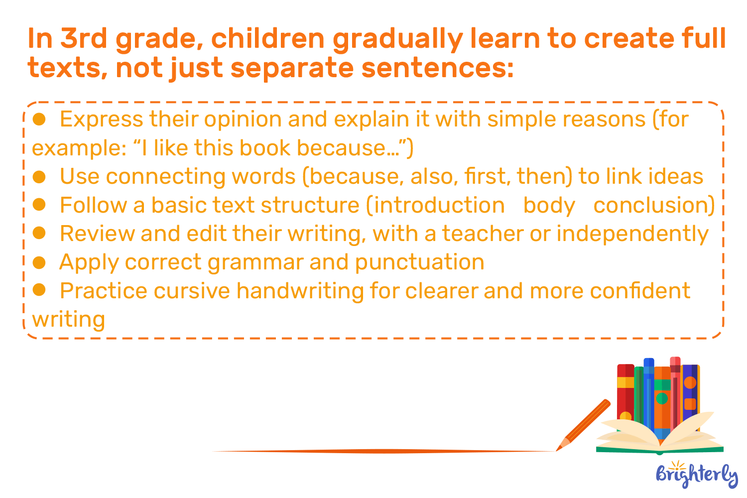 What Do 3rd Graders Learn In Writing?
