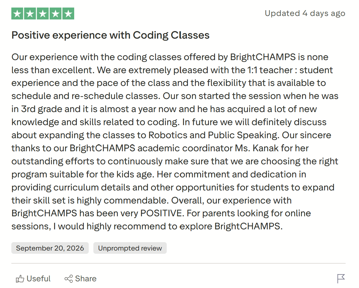 Are BrightCHAMPS Courses Effective?