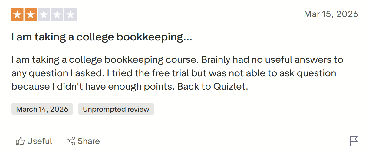 Brainly Reviews: Pros and Cons