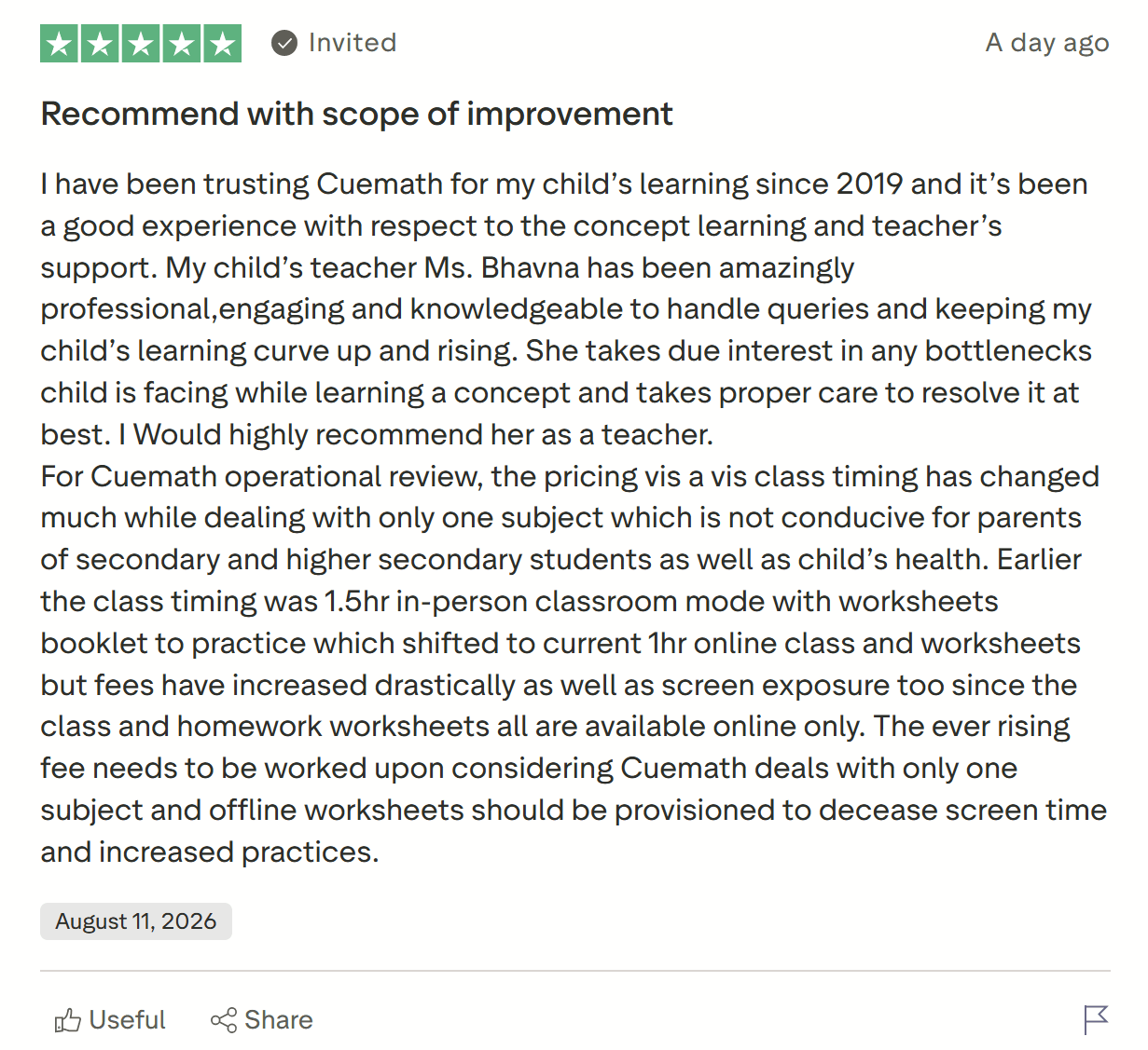 Common Reasons Parents Switch from Cuemath