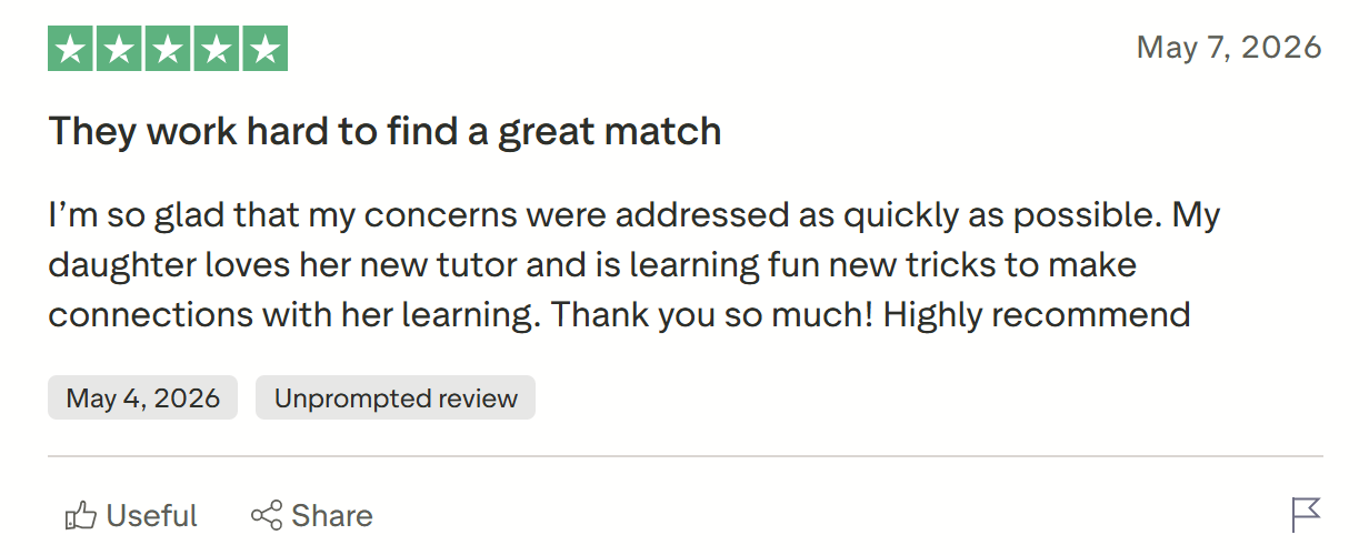 Grade Potential Tutoring: Tutor Quality