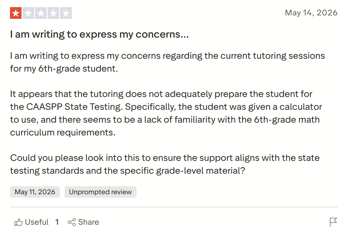 Grade Potential Tutoring Complaints