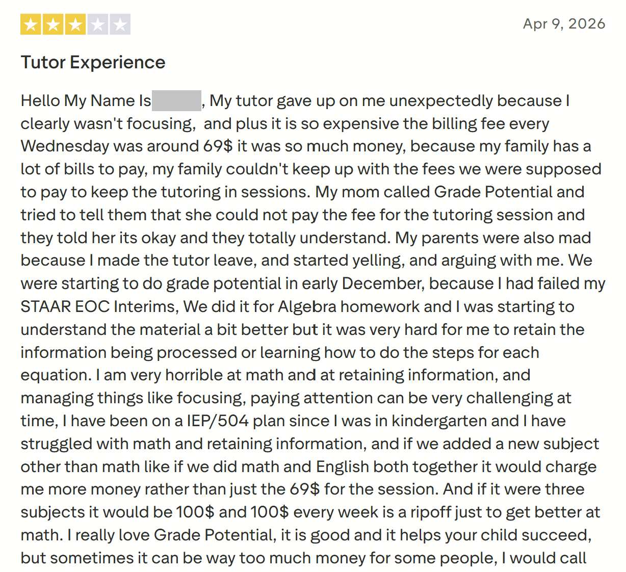Grade Potential Tutoring Prices